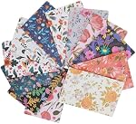 Pack of Journals for Writing A5 Travelers Notebook Bulk Set - 12 Pack with 60 Lined Pages, 30 Sheets, and Embossed Cover in Floral Bliss Pattern (5.75 x 8.35 Inches)