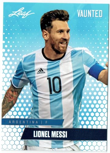 Mint Lionel Messi 2024 Leaf Vaunted #11V Debut Collection Rare Trading Card Argentina