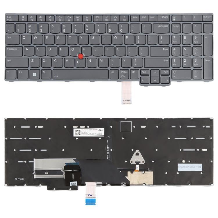 Clavier PC portable ThinkPad P16 Gen 1 Gen 2 idéal pour travailler en déplacement