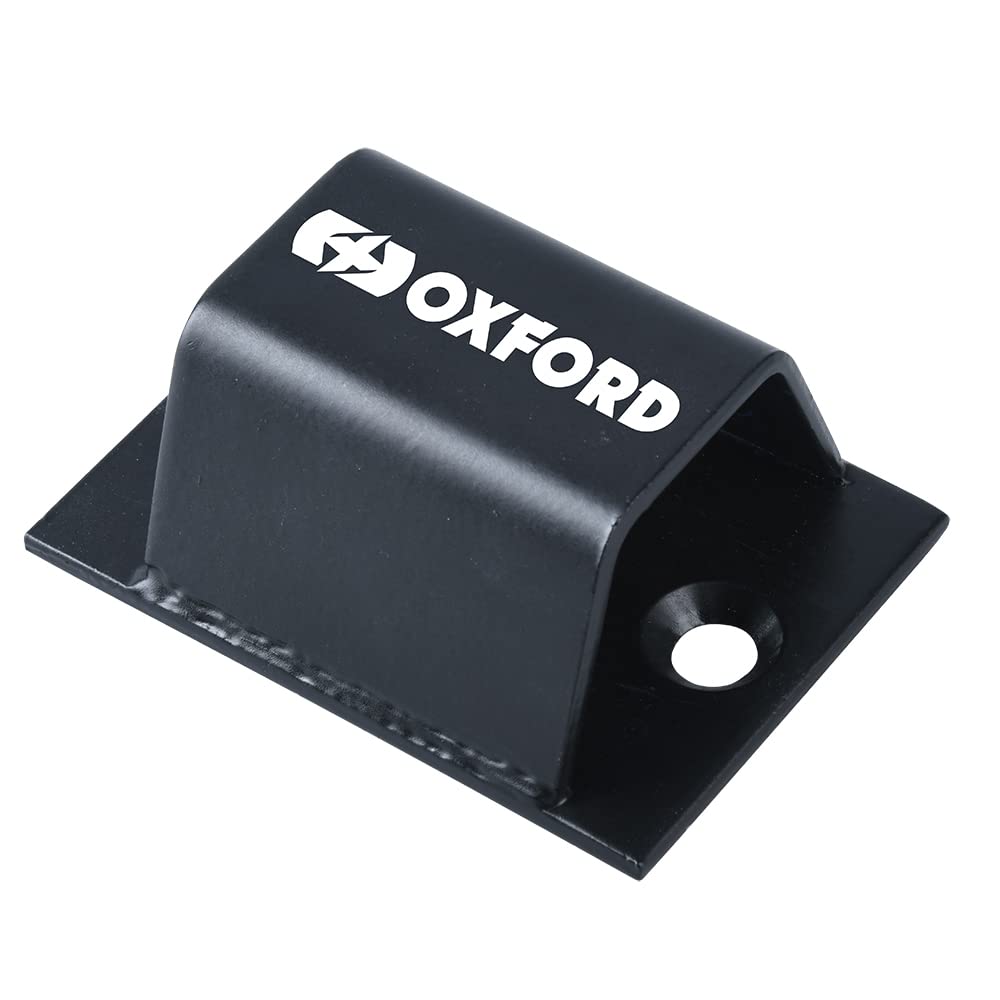Oxford Brute Force Motorcycle Scooter Ground Wall Anchor Bike Sold Secure LK397 (Black)