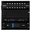 Seismic Audio - 12 Space Pro Audio DJ Road Rack Case with Casters - 12U Pro Tour Grade Rack