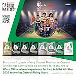 Castrol GTX High Mileage 10W-30 Synthetic Blend Motor Oil, 5 Quarts - Image 2