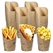Produktbild Solinorex 50 Stück Kraftpapier Snackbecher 14 oz (400 ml)  Braune Papierbecher für Pommes, Popcorn, Eis & Fingerfood  Innen beschichtet für Stabilität Wiederverwendbar für Party,Grillen,Café,Imbiss