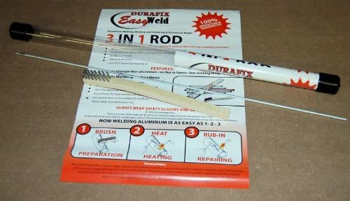 Durafix Aluminium Welding Low Temp Easyweld Rod + Brush