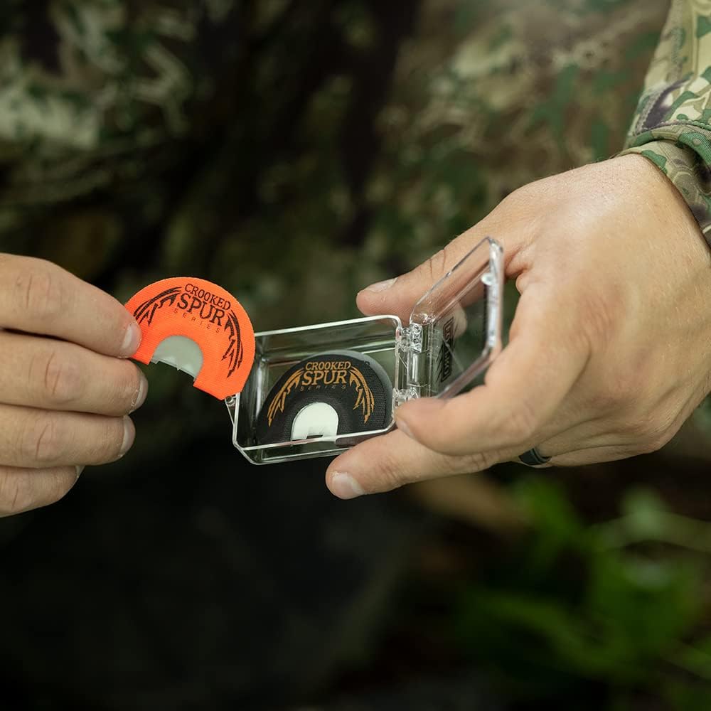 FOXPRO Crooked Spur Turkey Mouth Call Combo 3 Diaphragm Calls Included