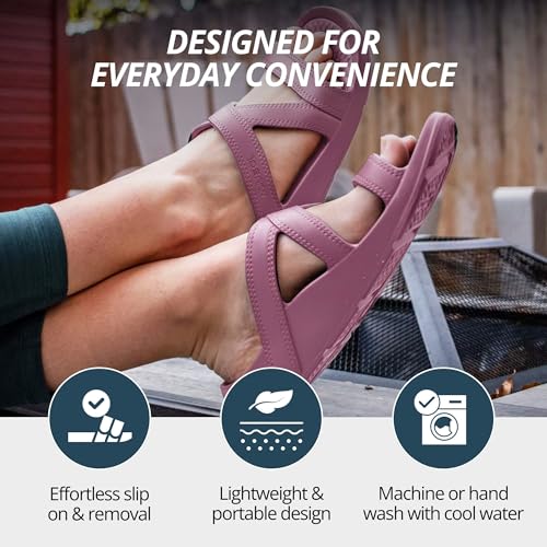 Image of NUUSOL Women Hailey Slide, Lightweight EVASOL Foam Footwear
