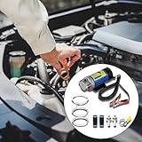 12V 100W Oil Extractor Pump Portable Engine Low Noise Self-Priming Motor Diesel for Car Motorcycle and Boat Engine Oil Transfer Change Pump - Image 6