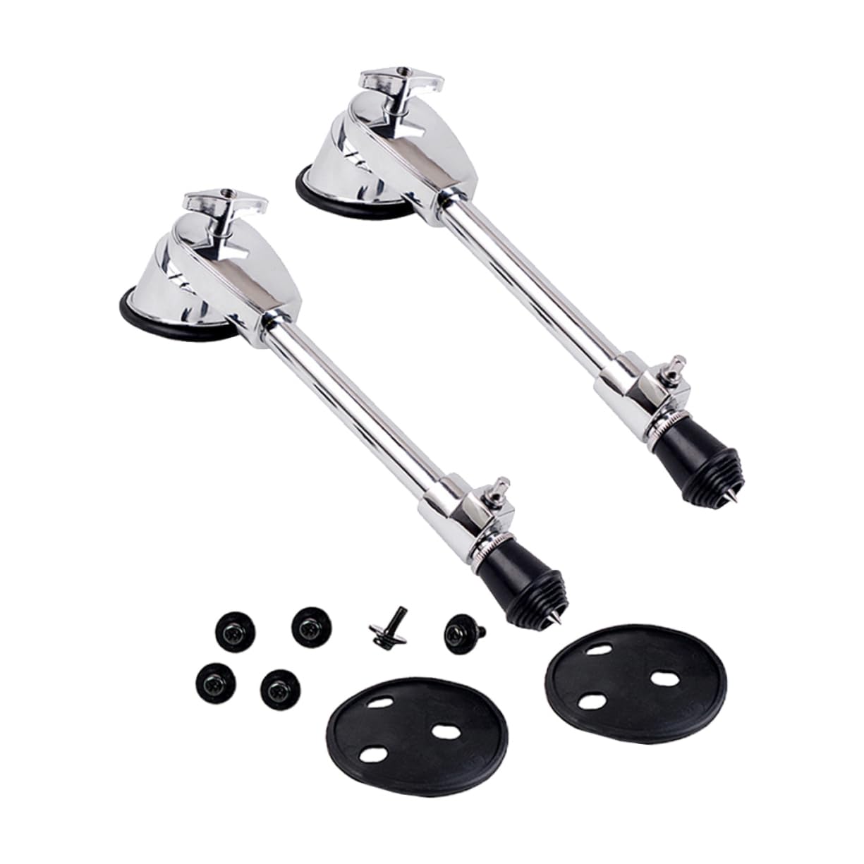 Gamba Tamburo in Acciaio Inox Set da 2, Supporto Wc403