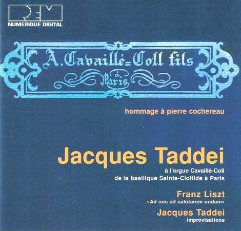 Hommage a Pierre Cochereau [Audio CD] Taddei, Jacques