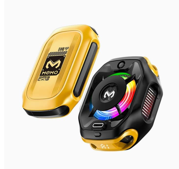 2026 New MiMo CX12 Magnetic Phone Cooler with External Battery, AI Temperature Control, Digital Display, Semiconductor Cooling Gaming Radiator