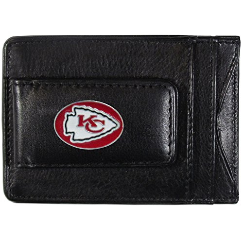 Image of NFL Leather Money Clip Cardholder