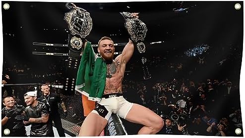 Aazon.co : Probsin Conor Boxing CGregor Flag 3x5 Ft Otivational