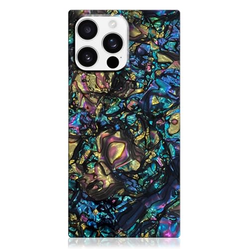 Flaunt Official Square Protective Case - Compatible with iPhone 16 Pro - Compatible with MagSafe & Wireless Charging - Drop-Tested & Shockproof - (Abalone Shell) by FLAUNT - Used condition - US$12.76