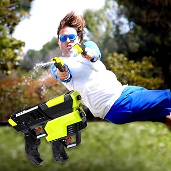 Amazon | 合体ウォーターガン 2つの水鉄砲がジョイント合体