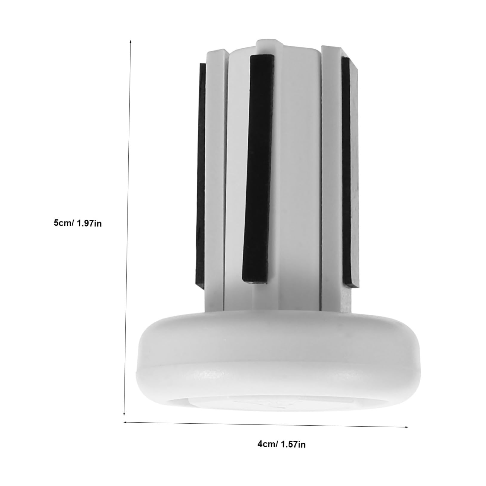 BCOATH Hockey Stick End Cap Hockey Stick Protective Cover Hockey Stick Tip Protector White Ice Hockey Stick End Protector