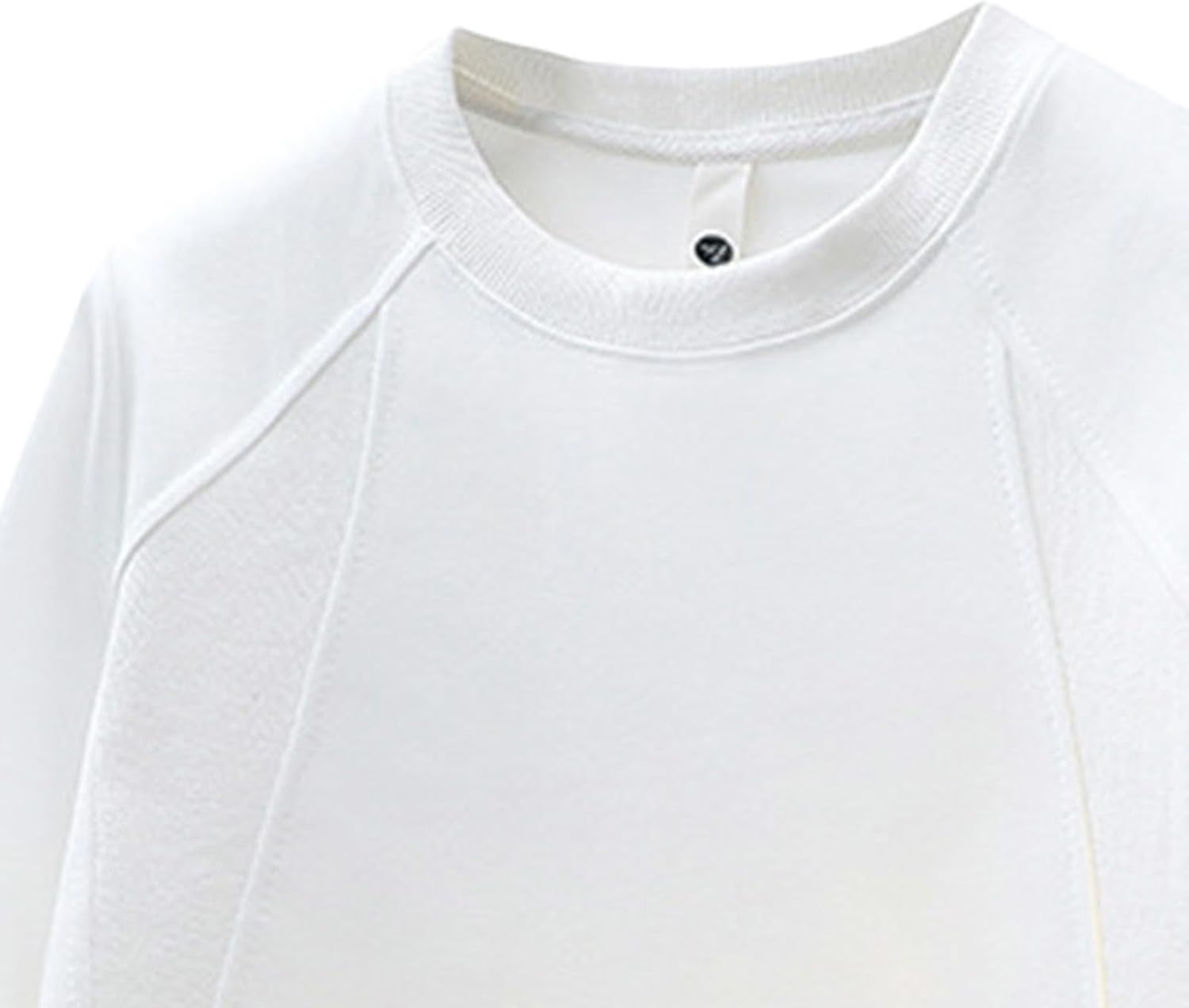 Cambkatl Men's Oversized Crewneck Sweatshirt - Stylish 2026 Spring Athletic Casual Pullovers Loose Long Sleeve Tee Tops