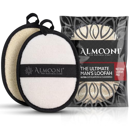 ALMOONI Sturdy Natural Loofah