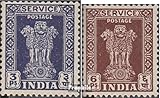D117-D118 Prophila Collection Indien D117-D118 1950 Dienstmarken (Briefmarken für Sammler)