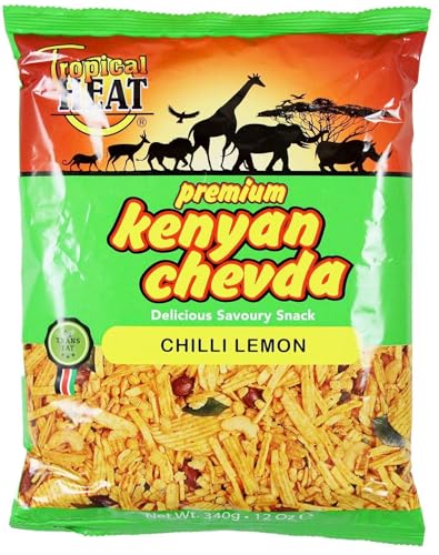 Tropical heat Kenyan chevda - Chilli lemon - 340g - (pack of 2)