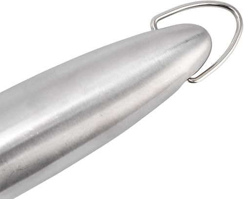 Miniatura 9 de BORDSTRACT Espátula giratoria, espátula ancha de silicona sólida con mango de acero inoxidable, espátula antiadherente sin BPA resistente al calor,