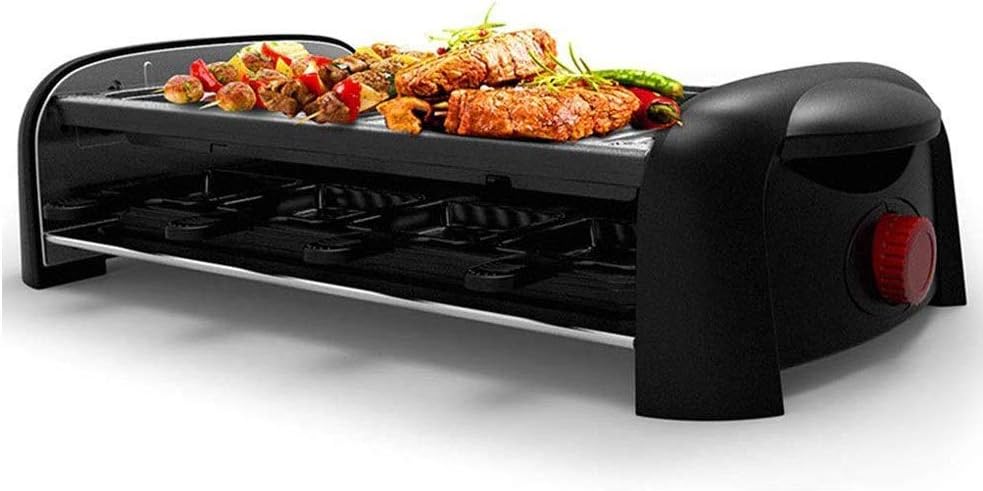 Electric Oven，Table Grill with Non Stick Grilling Plate Person Tabletop Kebab Machine
