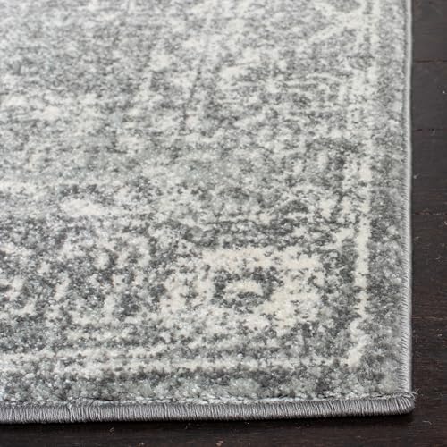 SAFAVIEH Tapete Decorativo Evoke 2'2" x 5', Gris y Marfil miniatura 4