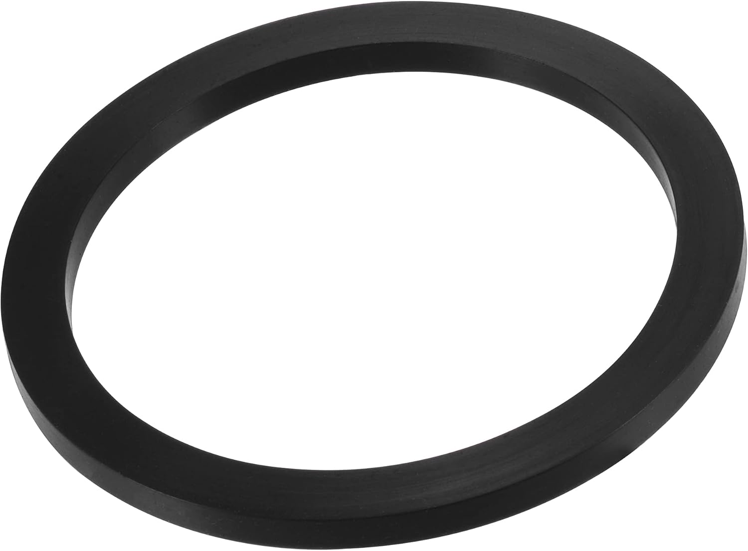 MECCANIXITY Nitrile Rubber Flat Washer 4 Inch DN100 Gasket for Wrench Type Quick Connector, Black Pack of 10