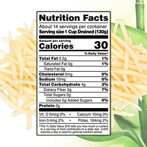 Roland Foods Bamboo Shoots, Strips, 6 Pound 7 Ounce Can