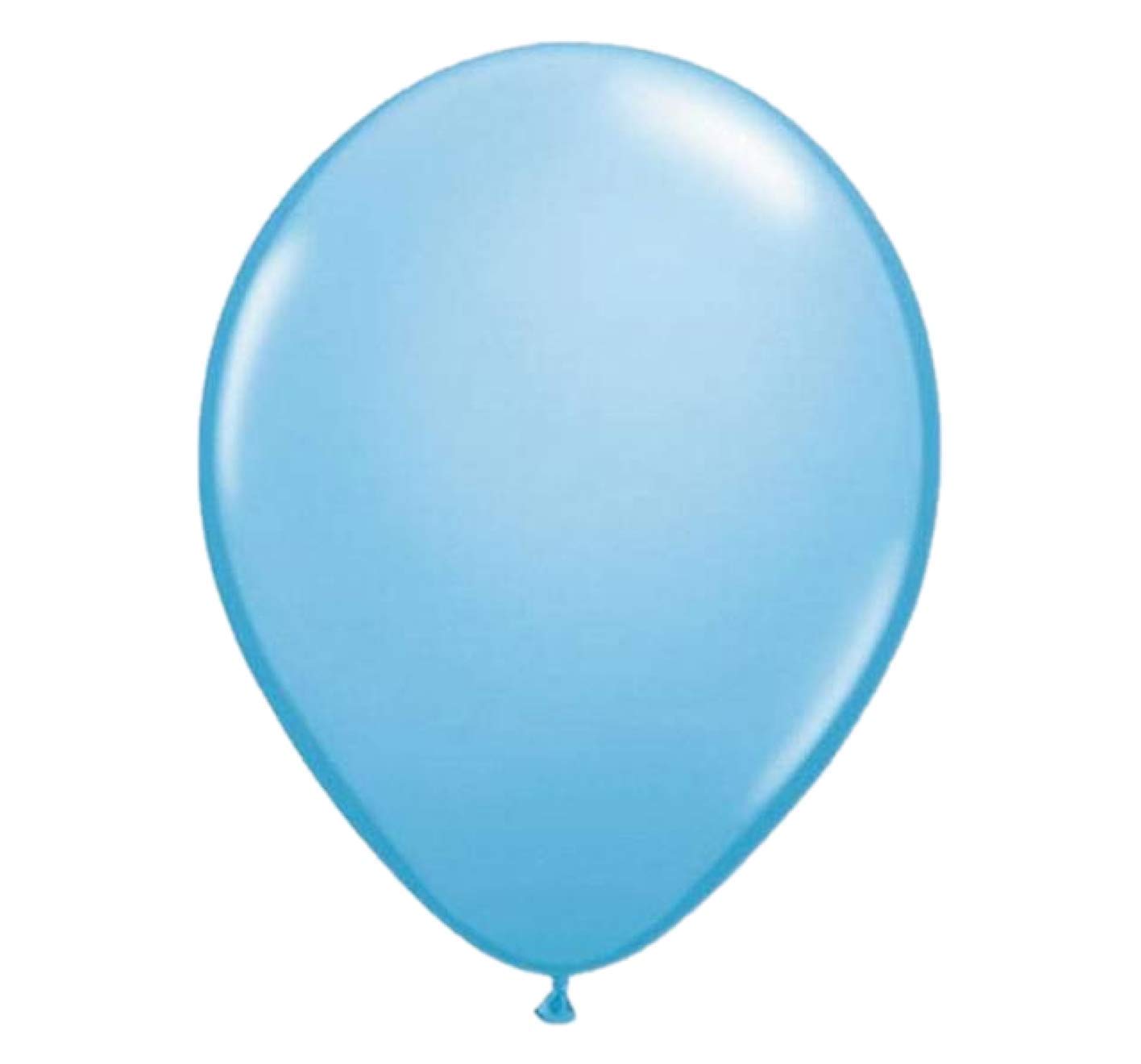 Folat 19101 Blue Light Balloons 30 cm-50 Pieces, 50er Pack
