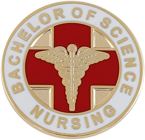 Forge Bachelor of Science Nursing BSN Caduceus Lapel Pin (1 Pack)