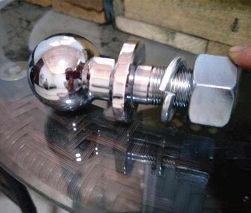 Boule d'attelage remorque chrome 5,1 cm contre la rouille - 4