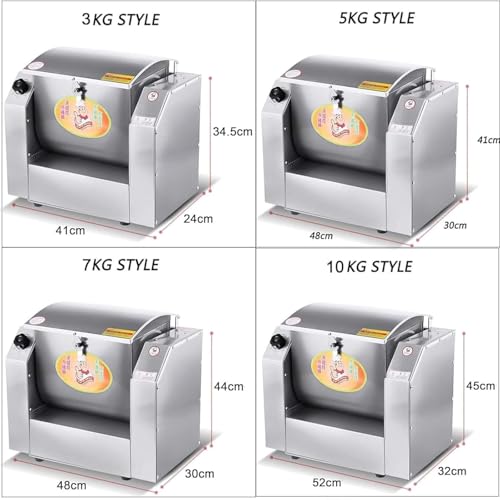 Impastatrice, impastatrice commerciale con inclinazione e timer, macchina impastatrice industriale per pasta e altro ancora
