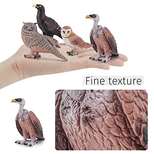 Atralo Service Four Piece Wild Bird Figurine Set #TOP3