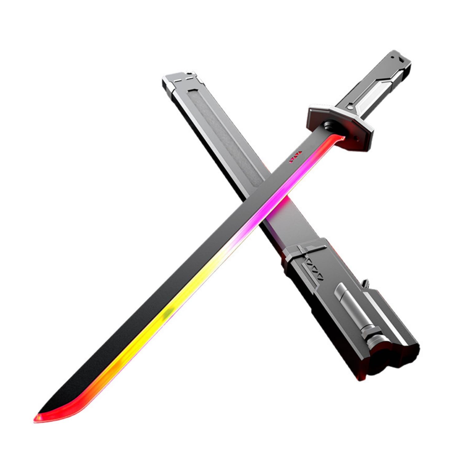 エフェクト武器『光の剣』 Amazon.co.jp: HJJ 光る刀 サイバーパンク剣 スパークライトソード