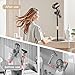 Hair Dryer Stand Holder, Hands Free Hair Dryer Stand with 360 Degree Rotating, Height Adjustable Countertop Blow Dryer Holder, Drubale Dryer Stand Works for 99% Blow Dryer