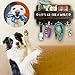 Niciksty Hundegarderobe mit Ablage, Hundeleinenhalter Wand für Ordnen von Leinen und Zubehör, Wandhaken für Hundeleine, Hölzerne Hundeleinen Halterung für Flur, Eingangsbereich, Braun