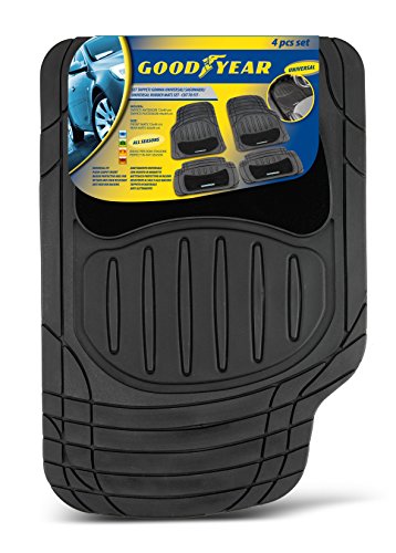 Goodyear 77136 Set Tappeti Auto in Gomma e