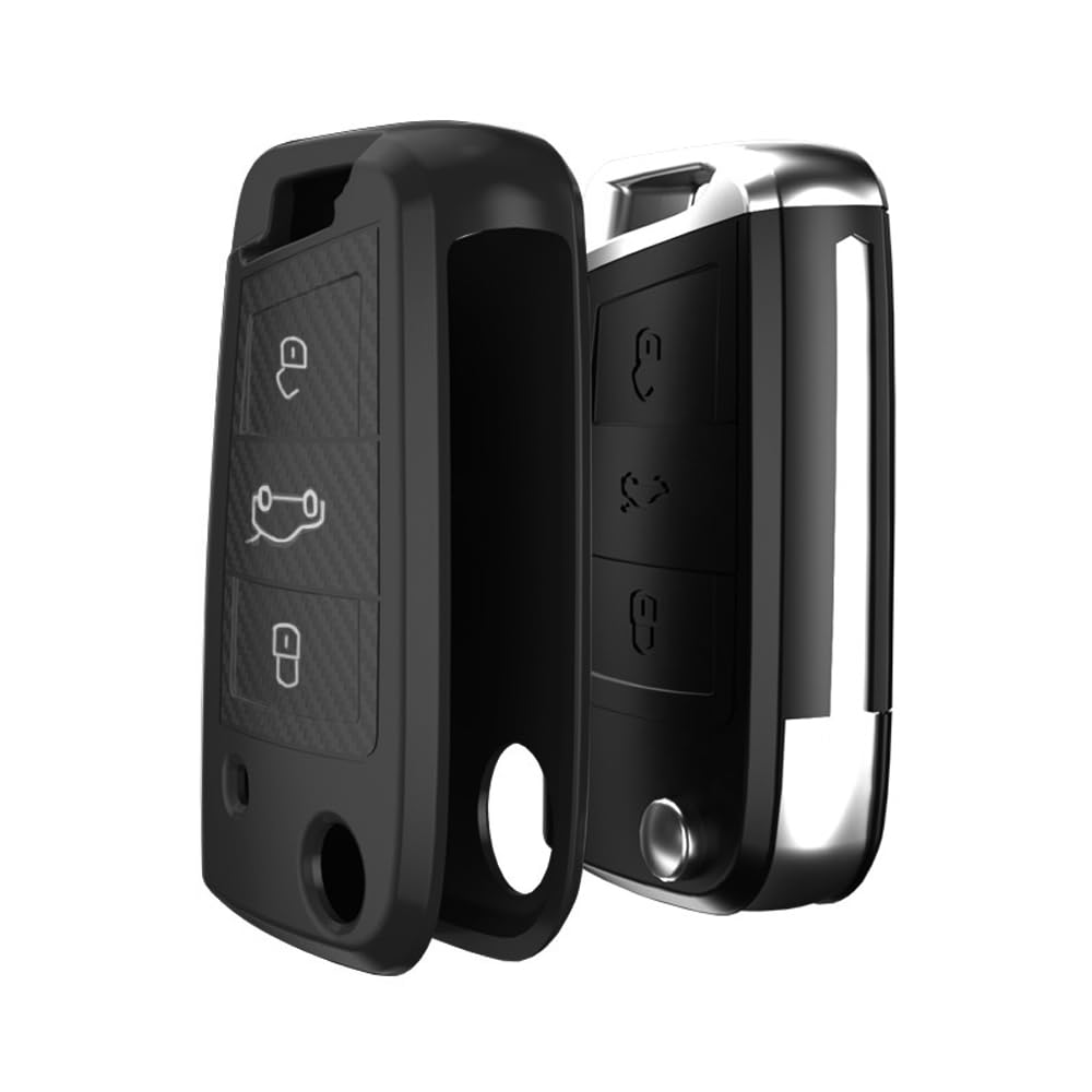 GUSCIO CHIAVE TELECOMANDO Volkswagen Golf 8 Leon Cupra 3 Tasti Pulsanti Vw17✓ EUR 117,99 - IT