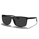 MERRY\'S Rectangular Polarized Sports Sunglasses for Men Women Cycling Driving Fishing UV400 Protection S8225