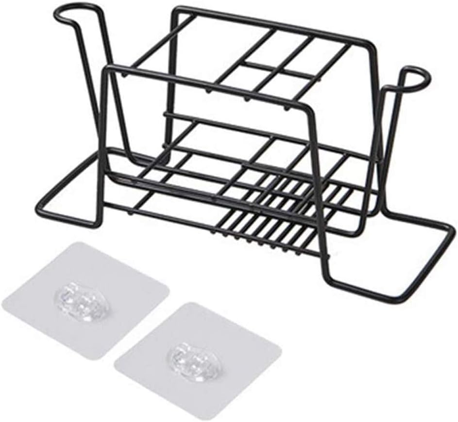 Creative Wall Mounted Toothbrush Rack Toothbrush Holder, Paste Toothbrush Holder, Iron Material, Bathroom Rack(OneColor)