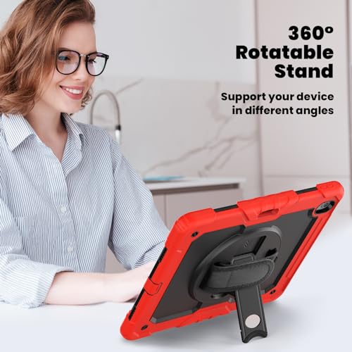 Funda para iPad Air 13 M4 M3 M2 con soporte de lápiz y protector de pantalla 4