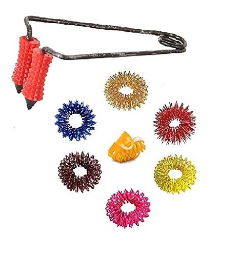 AHCS Acupressure Sujok Ring Finger Flexible Massager