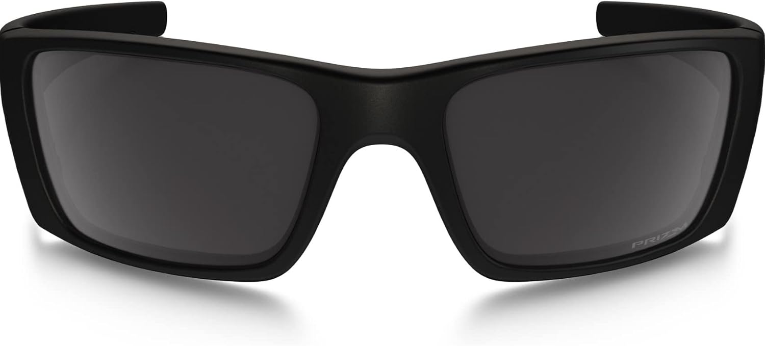 Oakley Fuel Cell Sunglasses Standard Issue Matte Black with Prizm Black Polarized Lens