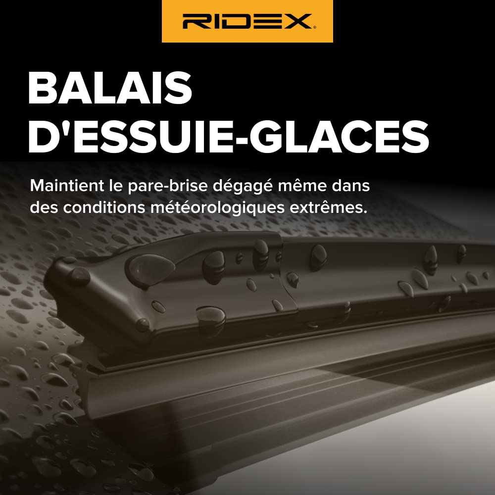 Balai D'essuie-glace Arrière RIDEX – Longueur 330 Mm, Sans Spoiler – Compatible VW Golf V, Polo IV - 3
