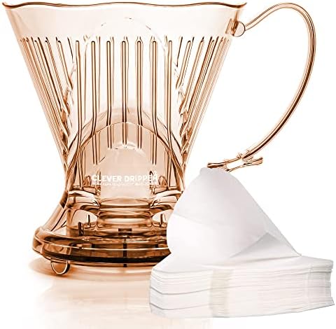 Clever Coador e filtros de café, grande, 510 g, design clássico o...