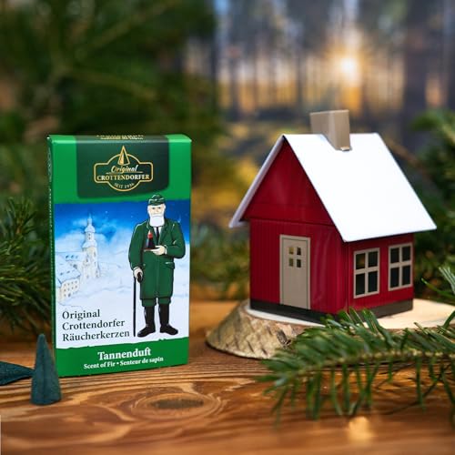 Crottendorfer Räucherkerzen Tannenduft im 10er Pack