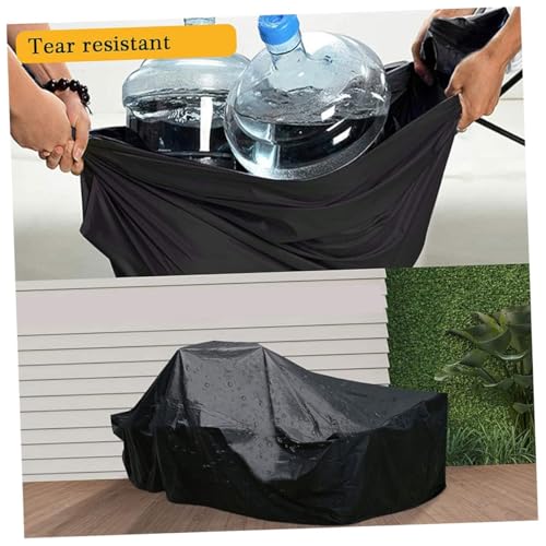 Housse table de jardin rectangulaire bâche salon extérieur imperméable - 6