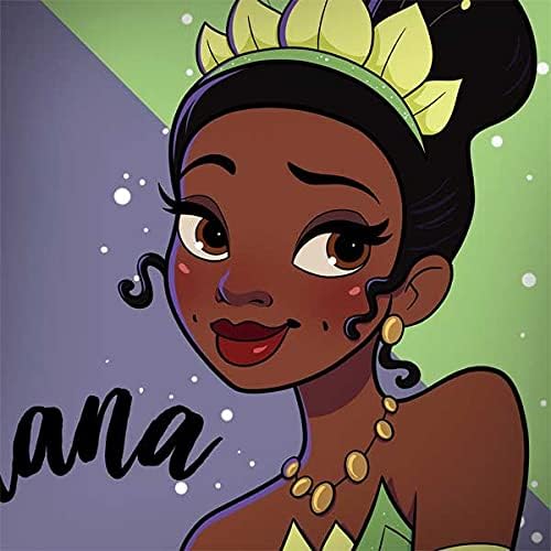 Skinit Decal Laptop Skin Compatible with Latitude 5490 - Officially Licensed Disney Princess Tiana Art Design