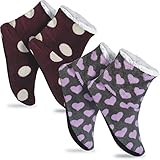 Wärmender, gefütterter Strumpf.