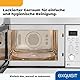 Exquisit EMW 2539.1 HI EMW2539HI Einbau-Mikrowelle, Edelstahl, 25 liters, Inoxlook